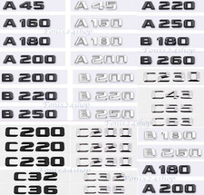 Distintivo Posteriore Mercedes