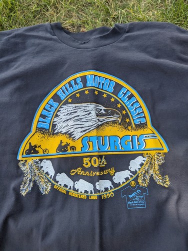Shirt vintage 1990 sturgis - t-shirt,