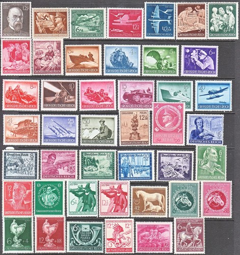 Stamp germany year 1944 mi - stamp,
