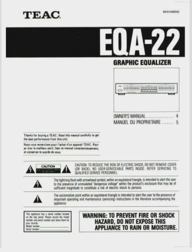 Teac eqa equalizzatore - teac,