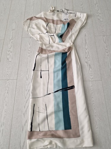Abito stampato zara - abito,