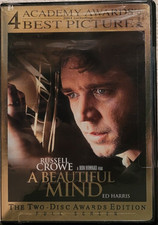 A Beautiful Mind (DVD, 2001