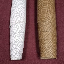 N° 2 SCAMPOLI VERA PELLE DI