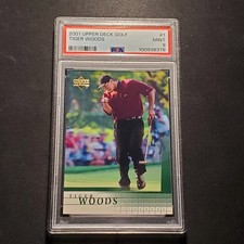 2001 upper deck - golf, tiger