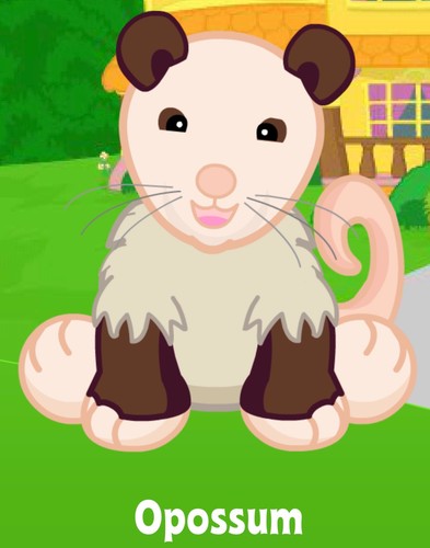 Webkinz classic opossum - opossum,