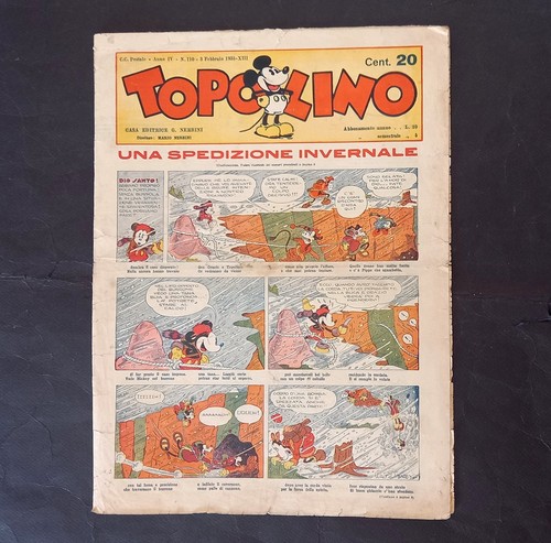 Topolino giornale 110 - giornale,