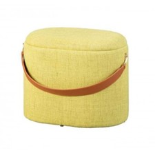 Pouff Tondo Giallo Verde