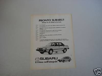 Advertising pubblicità 1987 - pubblicità,