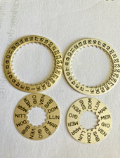 BULOVA ACCUTRON dischi data  2182 ricambi originali