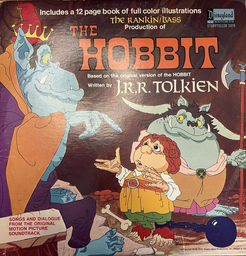 The hobbit vinyl record - hobbit,