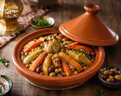 Moroccan cooking tagine - cooking,