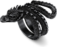 Drago Anello Uomo Acciaio