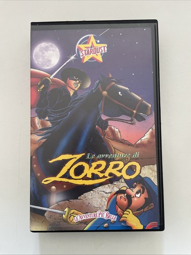 Avventure zorro vhs - avventure,