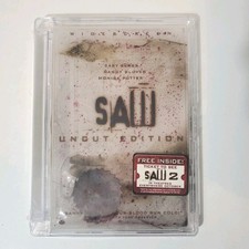 SAW DVD Uncut Edition - Liquid Cover - Brand New & Factory Sealed
