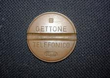 gettone telefonico raro 1979  IPM 7903 cornetta al rovescio
