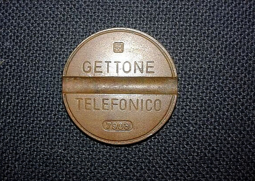 Gettone telefonico raro - telefonico, 1979