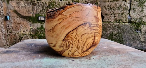 Ciotola legno ulivo - legno,