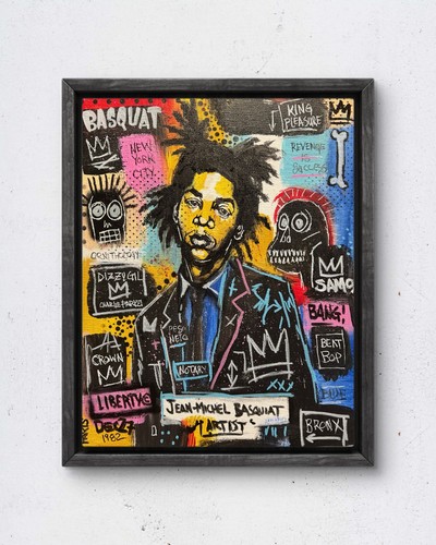 Faris art basquiat 11x14 - art-basquiat-11x14, neo