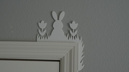 Decorazione angolare per porta