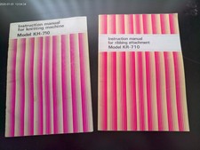 2 manuali per macchina per