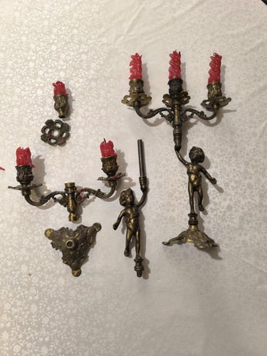 Coppia candelabri vintage - candelabri, anni