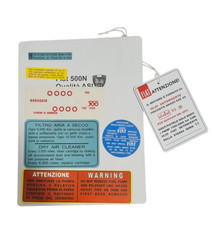 Kit adesivi Fiat 500 N alta