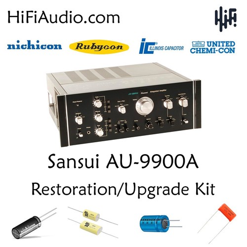 Sansui 9900a ricostruzione - sansui, au-9900a