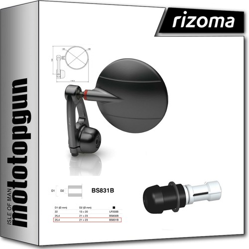 Rizoma bs303b specchietto - rizoma,
