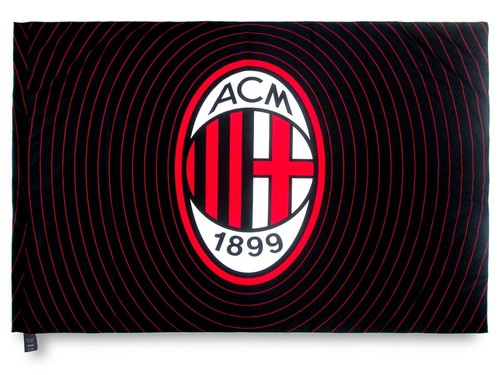 Bandiera milan ufficiale logo - milan,