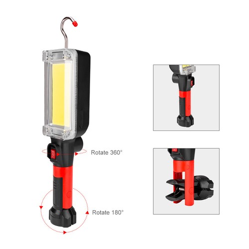 Lampada torcia cob - cob, da