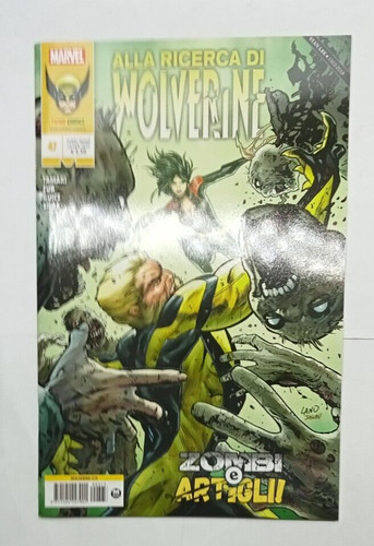 Wolverine 373 zombi artigli - wolverine,