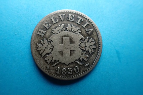 Svizzera rappen 1850 vedi - 20,