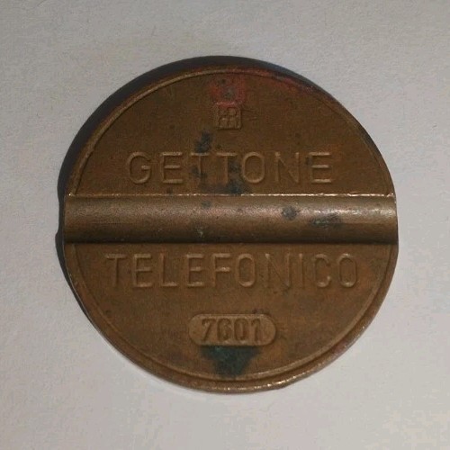Gettone telefonico 7601 - telefonico, hr
