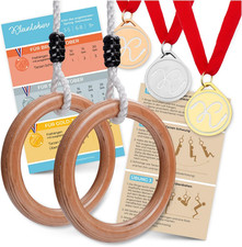 Anelli Da Ginnastica in Legno