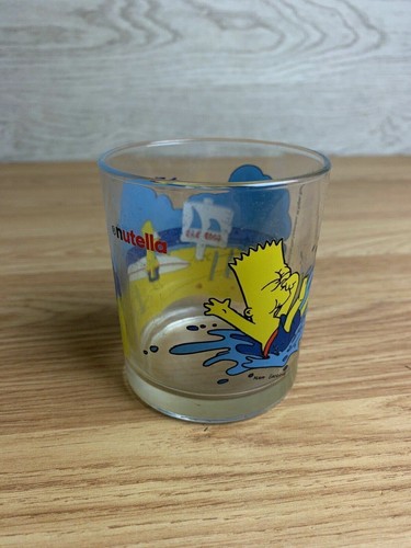 Nutella promotional glass bart - nutella,