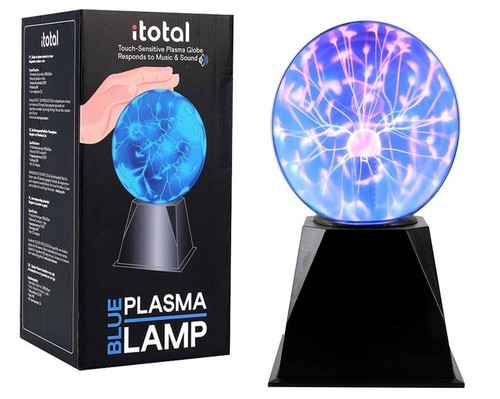 Lampada plasma blu - grande, 6''