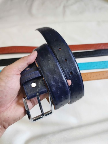 Cintura uomo blu - cintura,