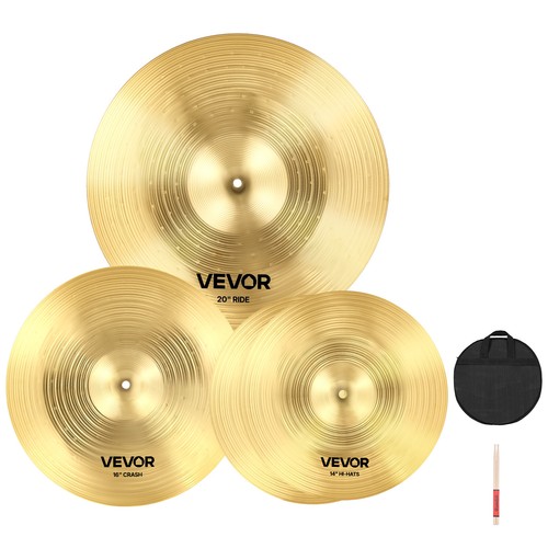 Vevor cymbal pack - vevor, 3