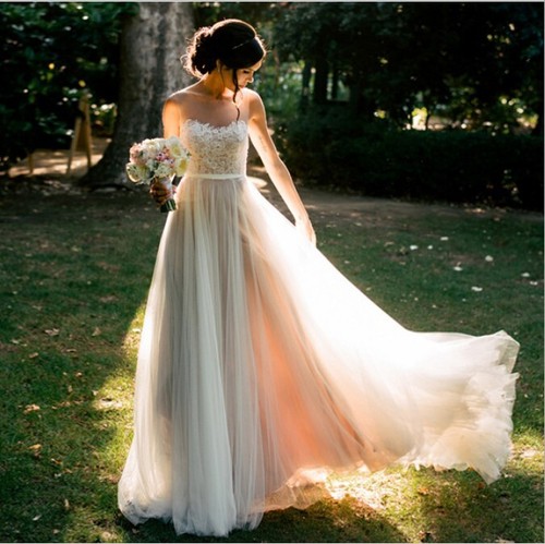 Abito sposa semplice - da,
