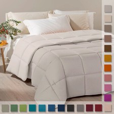 Trapunta invernale Modern Caleffi tinta unita bicolor - dimensioni varie X295