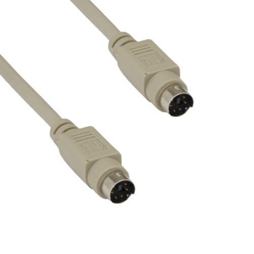 10x 15ft mdin 6pin - 6pin, maschio