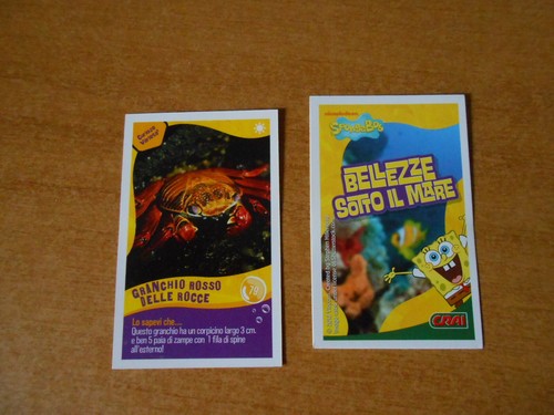 Figurina card spongebob crai - spongebob,