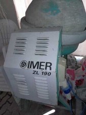 betoniera IMER 190 colore bianco verdino in buone condizioni