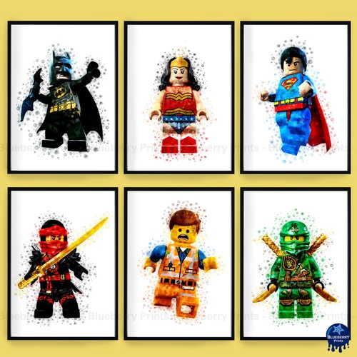 Lego personaggi cameretta - personaggi,