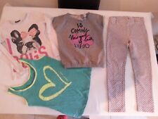 LOTTO 230B BIMBA BAMBINA  STOCK 4 PEZZI ABITI MISTI 9/10 ANNI