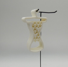 Confezione da 10 appendiabiti taglia bambola Barbie cuori bianchi vestiti appendiabiti vestito