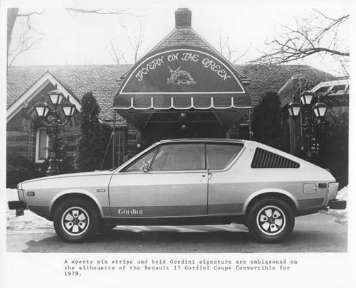 1978 renault gordini coupe - 17,