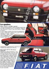 Catalogue Brochure Fiat Ritmo