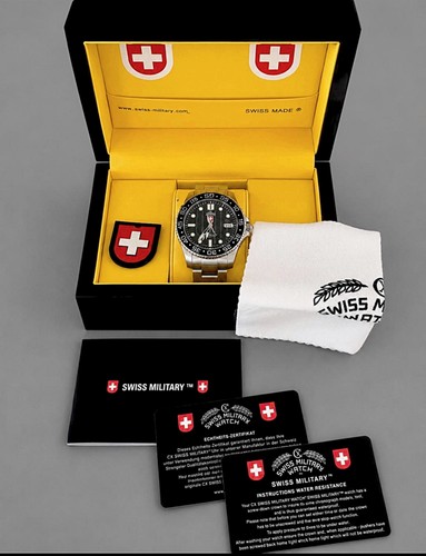 Boxed swiss military cx - military,