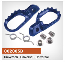 Ergal BLUE UNIVERSAL Footrests